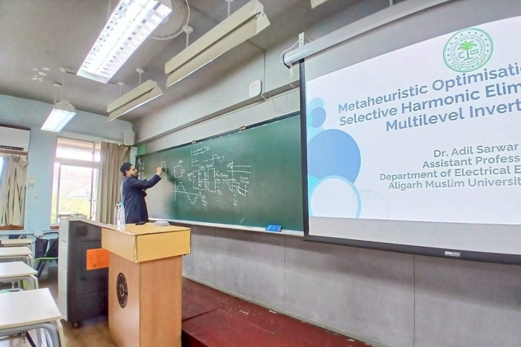 車能學程舉辦跨領域能源講座 印度學者解析電力電子與多階層逆變器技術